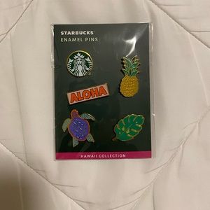 Starbucks HAWAII Collection Enamel Pins